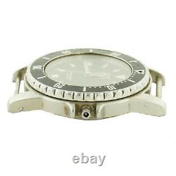 Tag Heuer 980.029 Prof Black Pvd Stainless Steel Head For Parts Or Repairs