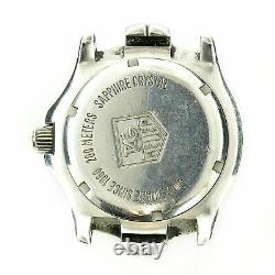 Tag Heuer Diver Prof Wt1113 Blue Dial Stainless Steel Watch Head Parts/repairs