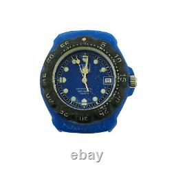 Tag Heuer Formula 1 381.513/1 Black Bezel / Blue Watch Head For Parts Or Repairs