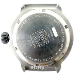 Tag Heuer Formula 1 Wac1111-0 White Dial S. S. Mens Watch Head For Parts/repairs