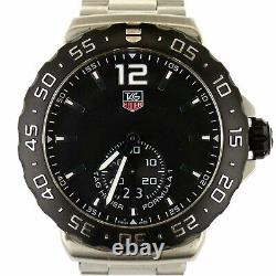 Tag Heuer Formula 1 Wau1110 Black Dial S. S. Mens Watch For Parts Or Repairs