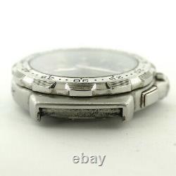 Tag Heuer Genuine Formula 1 Wah111c Black Dial S. S. Watch Head For Parts/repair