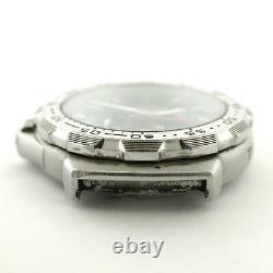 Tag Heuer Genuine Formula 1 Wah111c Black Dial S. S. Watch Head For Parts/repair