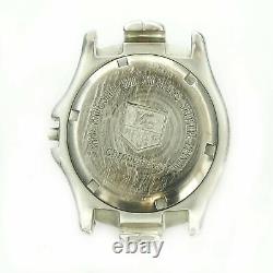 Tag Heuer Link Chronometer Stainless Steel Watch Case For Parts Or Repairs