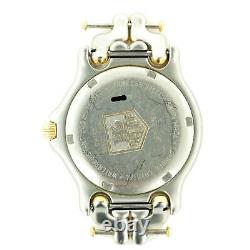 Tag Heuer Link S95.806k Sel White Dial 2-tone G. P. +s. S. Watch Head -parts/repair