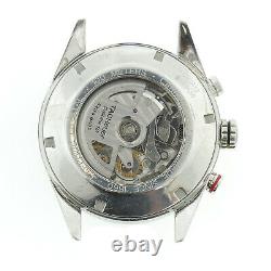 Tag Heuer Mens Carrera Cv2a12 Automatic Chrono Brown Dial For Parts Repairs