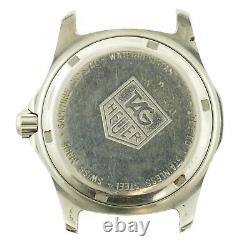 Tag Heuer Prof Black Dial 200m S. S. Watch Head For Parts Or Repairs