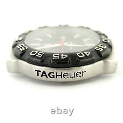 Tag Heuer Prof Wah1110 Formula 1 Black Dial S. S. Watch Head For Parts/repairs