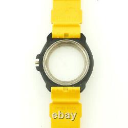 Tag Heuer Vintage Formula 1 Black Case + Yellow Strap For Parts Or Repairs