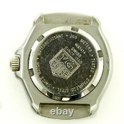 Tag Heuer Wa1414 Formula 1 Black Dial Stainless Steel Watch For Parts/repairs