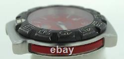 Tag Heuer Wac1113 Formula 1 Prof Red Dial 42mm Mens Watch Case For Parts/repairs