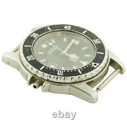 Tag Heuer Wd1210-d0 1500 Series Prof Stainless Steel Watch Head Parts/repairs