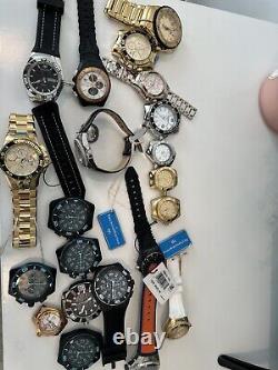 Techno Marine Watches LOT for repair or parts Mens and womens 21 PIECES