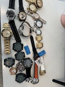 Techno Marine Watches LOT for repair or parts Mens and womens 21 PIECES