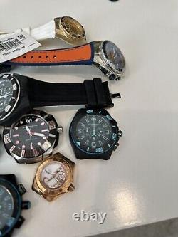 Techno Marine Watches LOT for repair or parts Mens and womens 21 PIECES