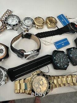 Techno Marine Watches LOT for repair or parts Mens and womens 21 PIECES