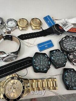 Techno Marine Watches LOT for repair or parts Mens and womens 21 PIECES