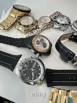 Techno Marine Watches LOT for repair or parts Mens and womens 21 PIECES