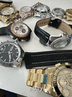 Techno Marine Watches LOT for repair or parts Mens and womens 21 PIECES