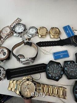 Techno Marine Watches LOT for repair or parts Mens and womens 21 PIECES