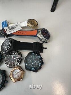 Techno Marine Watches LOT for repair or parts Mens and womens 21 PIECES