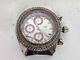 TechnoMarine Diamond Chronograph Ladies Watch! For Parts & Repair