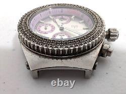 TechnoMarine Diamond Chronograph Ladies Watch! For Parts & Repair