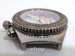 TechnoMarine Diamond Chronograph Ladies Watch! For Parts & Repair