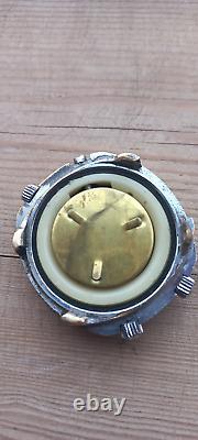 Tegrov chrono flybackdate 17 Jewels 47 mm watch for repair or parts