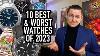 The 10 Best U0026 Worst Watches Of 2023 Rolex Grand Seiko Citizen Squale Patek Laco Hublot U0026 More