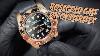 This Full Rosegold Gmt Seiko Mod Built With Aliexpress Parts