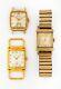 Three Vintage Hamilton Gold Plated Watches, For Parts/Repair