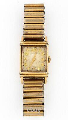 Three Vintage Hamilton Gold Plated Watches, For Parts/Repair