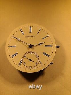 Tiffany co pocket watch Movement For Parts Or Restore