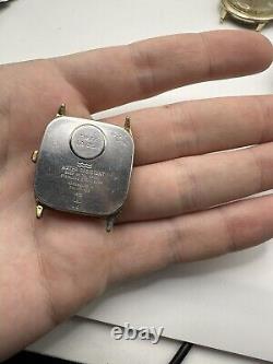 Timex Broken Men's Group Of 12 Vintage Quartz Watches Project Lot Diy Parts