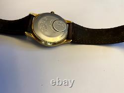 Timex M Cell Moon Phase Watch Gold Tone -Vintage and Rare Not working