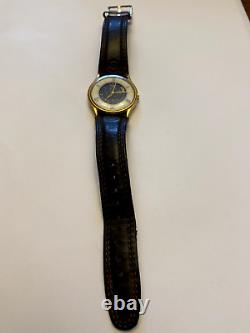 Timex M Cell Moon Phase Watch Gold Tone -Vintage and Rare Not working