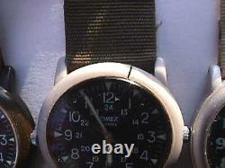 Timex Military Dial 24 Hour Quartz Watch Parts