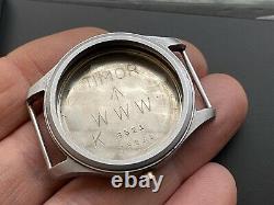 Timor Military Dirty Dozen WWW Watch 1945 Case and Case Back