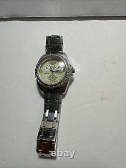 Tissot 1853 Vintage Off White Ivory Saphire Crystal For Parts