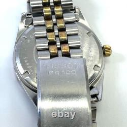 Tissot PR100 SS Men's Watch Moonphase Date 34mm Case 18cm7.1in Wrist Not Working