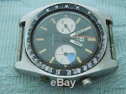 Tissot Seastar Chronograph Lemania 1277 watch, not working for restoration
