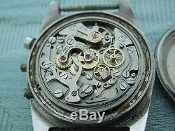 Tissot Seastar Chronograph Lemania 1277 watch, not working for restoration