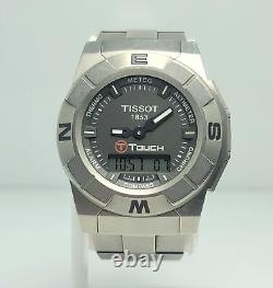 Tissot T-Touch T001520 Ana-Digi Titanium Quartz Vintage Men's Watch For Parts