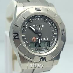 Tissot T-Touch T001520 Ana-Digi Titanium Quartz Vintage Men's Watch For Parts