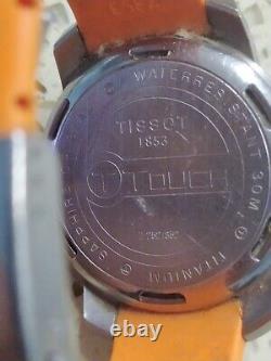 Tissot T-Touch Titanium Z 252/352 Men Movement work for parts or Repair