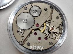Titan pocket Watch UT Unitas 6497 44.1 mm for parts and spares