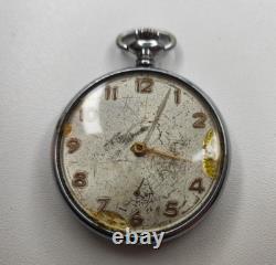 Titan pocket Watch UT Unitas 6497 44.1 mm for parts and spares