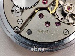 Titan pocket Watch UT Unitas 6497 44.1 mm for parts and spares