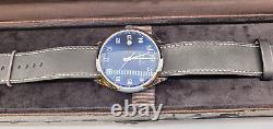 Tom Ford TF0120175082 BLA1 Mens 002 Blue Dial Automatic Watch- Damaged Packaging